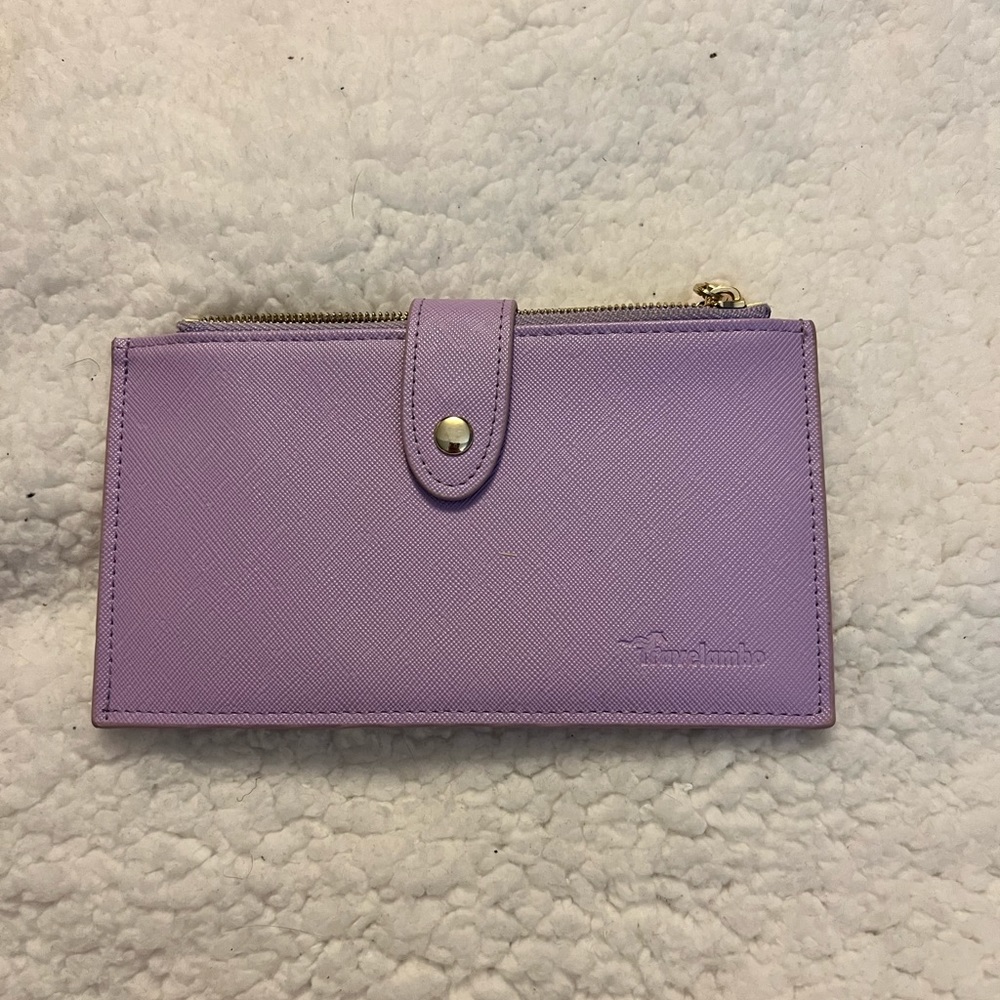 Lilac bifold wallet